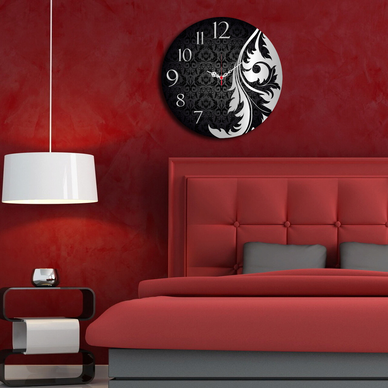 Ceas de perete, Ms-36, ø40 cm, Multicolor - imagine 3